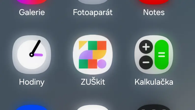 Otevřte si ZUŠkit pohodlně i na mobilu či tabletu pomocí ikonky
